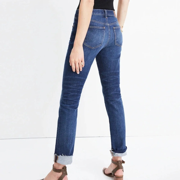 Madewell The Slim Boyjean Raw Hem Edition - Size 27 - Picture 2 of 10